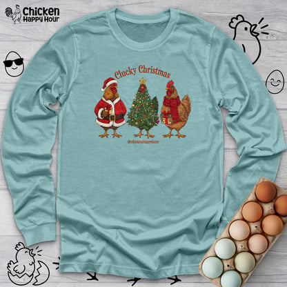 Clucky Christmas Long Sleeve