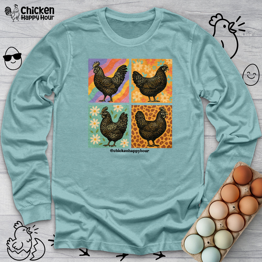 Retro Chicken Long Sleeve