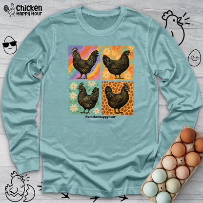 Retro Chicken Long Sleeve