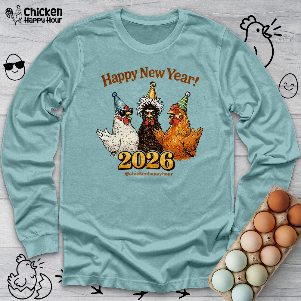 Happy New Year Long Sleeve