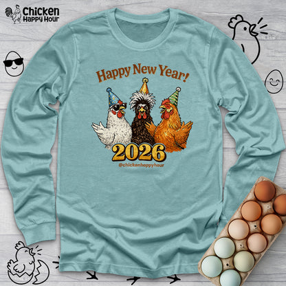 Happy New Year Long Sleeve