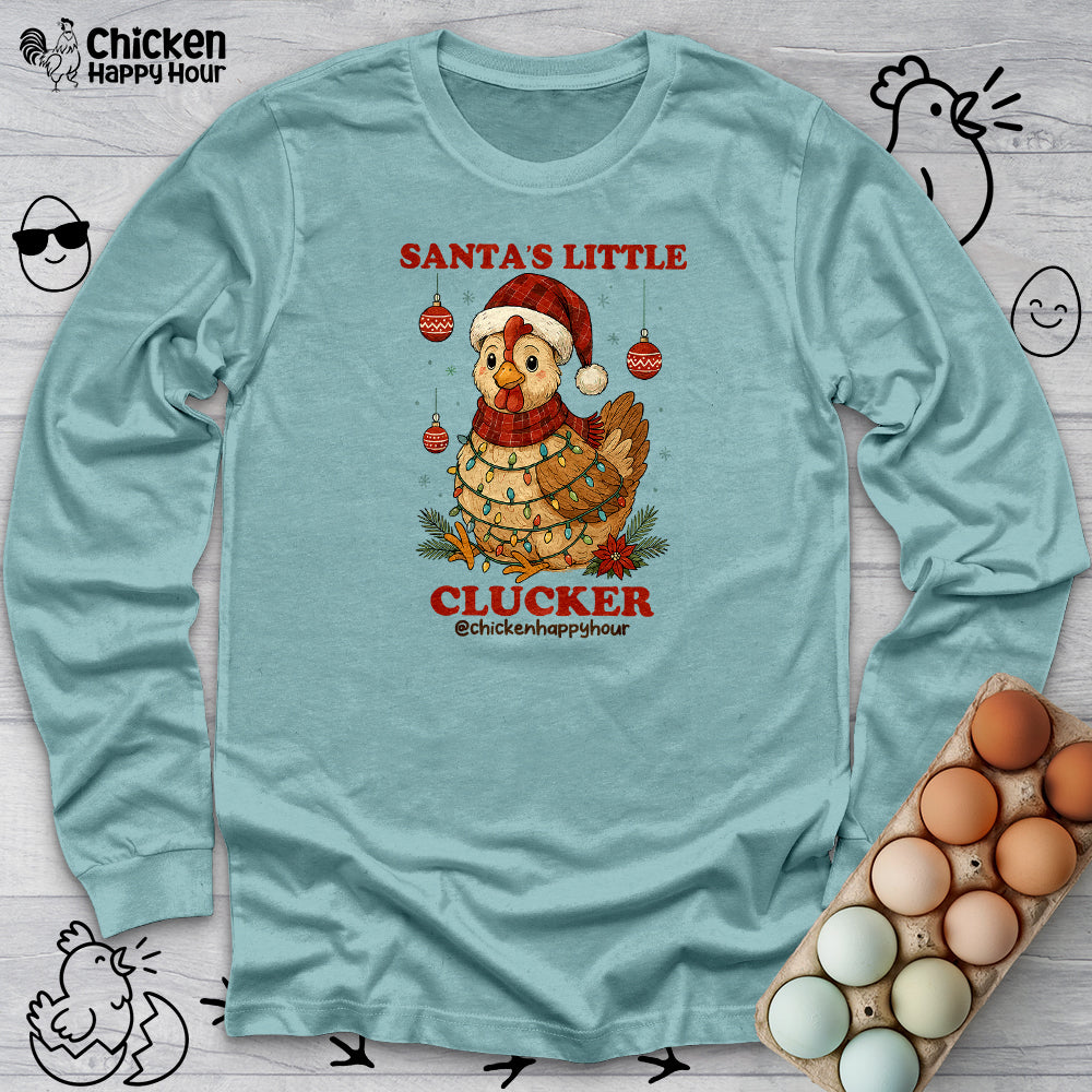 Santa’s Little Clucker Long Sleeve