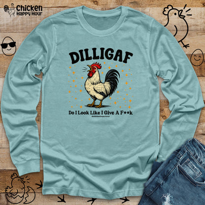 Dilligaf Do I Look Like I Give a Fk Long Sleeve