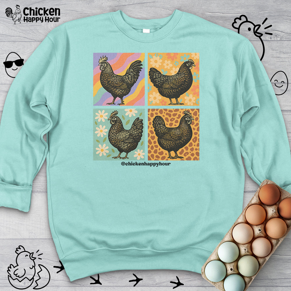 Retro Chicken Sweatshirt