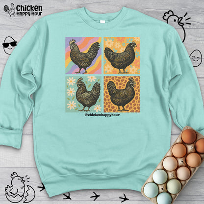 Retro Chicken Sweatshirt