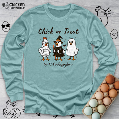 Chick or Treat Long Sleeve