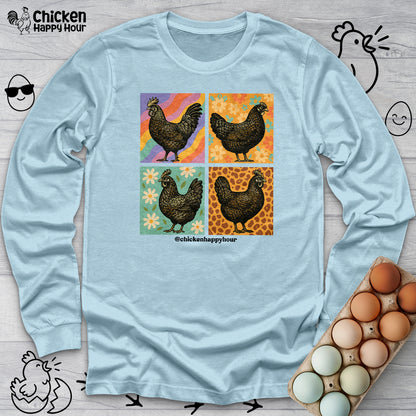 Retro Chicken Long Sleeve