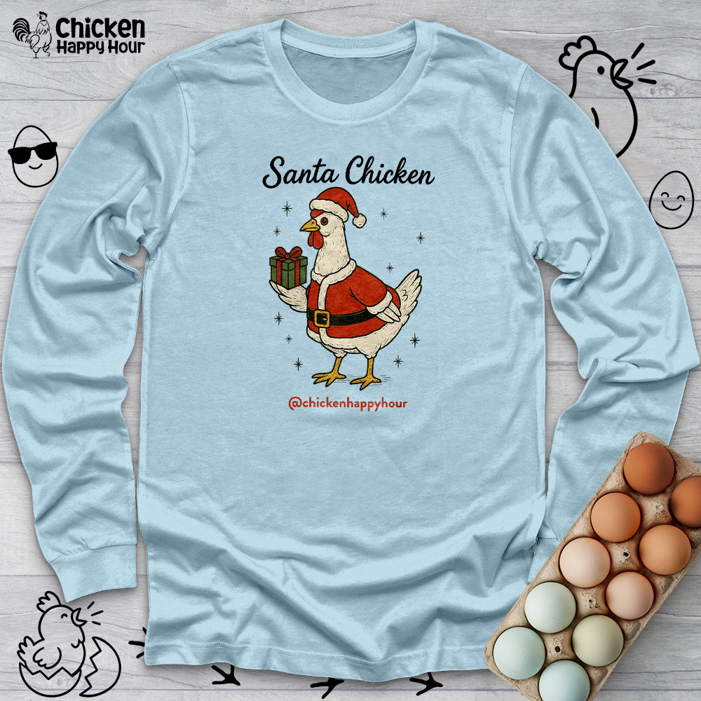 Santa Chicken Long Sleeve