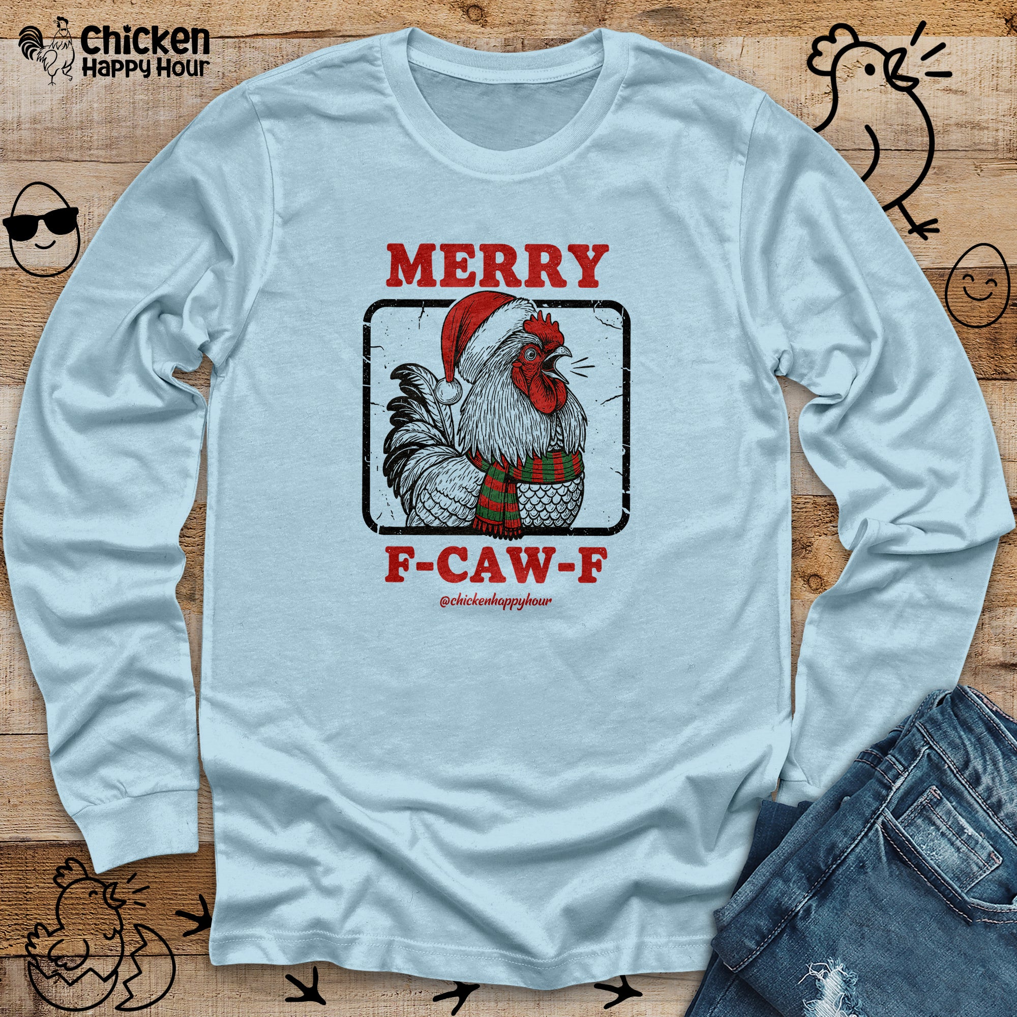 Merry F-Caw-F Long Sleeve