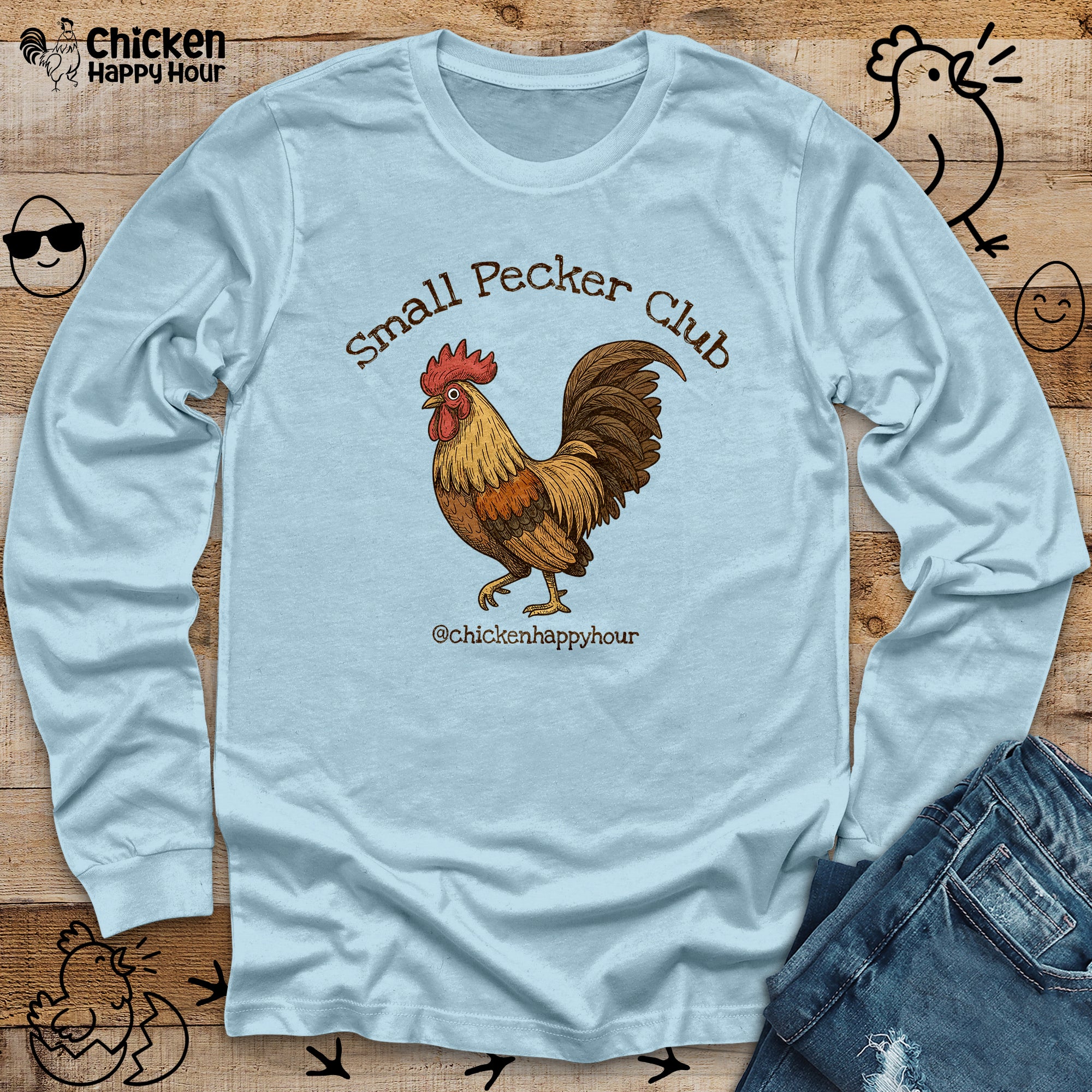 Small Pecker Club Long Sleeve
