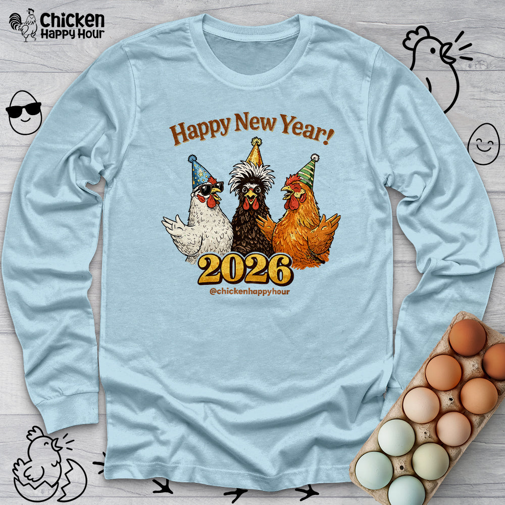 Happy New Year Long Sleeve