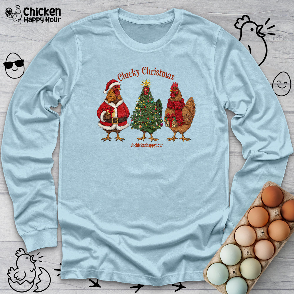 Clucky Christmas Long Sleeve