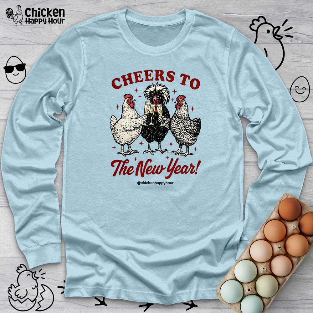 Cheers to The New Year Long Sleeve