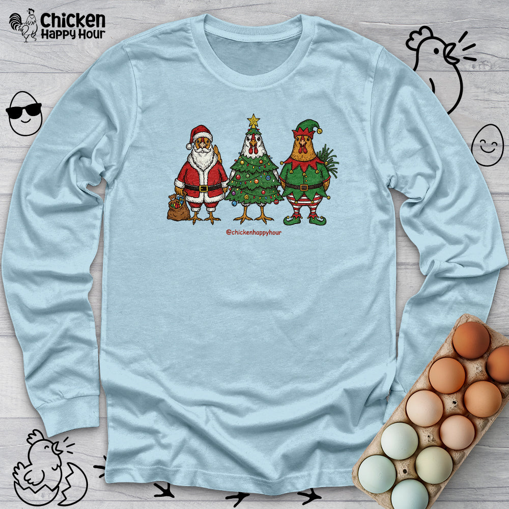 Christmas Chicken Long Sleeve