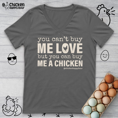 You Can’t Buy Me Love V-Neck Tee