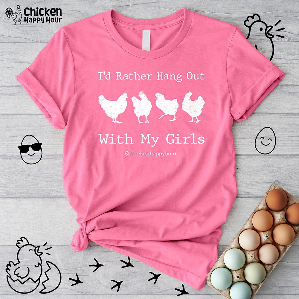 I'd Rather Hang Out Unisex Tee