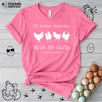 I'd Rather Hang Out Unisex Tee