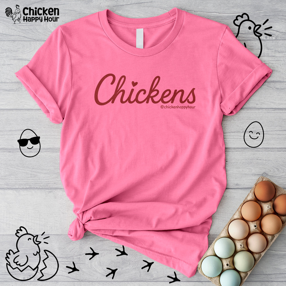 Love Chickens Unisex Tee