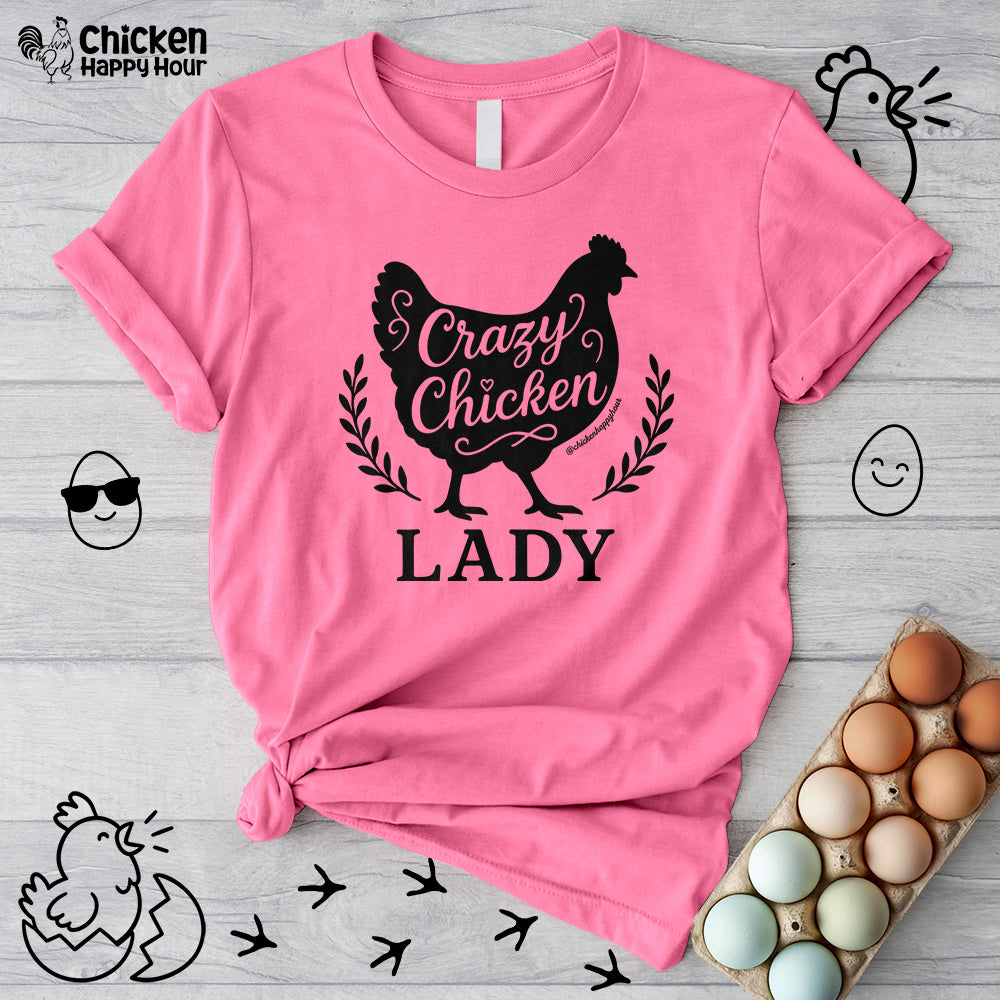 Crazy Chicken Lady Unisex Tee