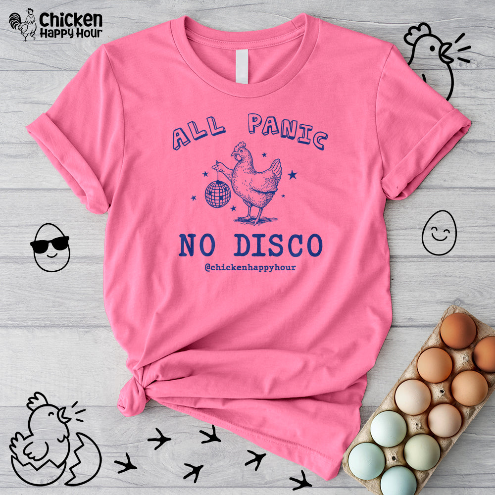All Panic No Disco Unisex Tee