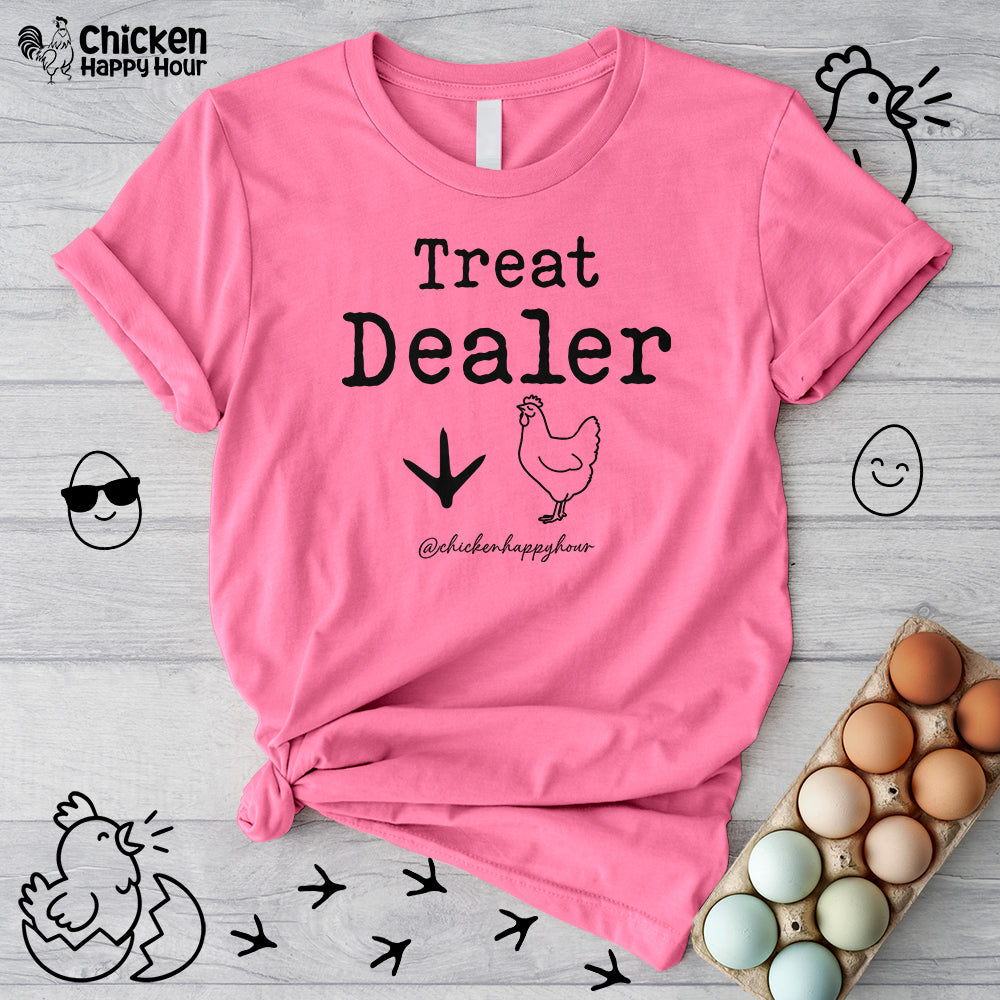 Treat Dealer with Chicken Unisex Tee