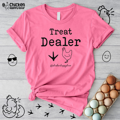 Treat Dealer with Chicken Unisex Tee