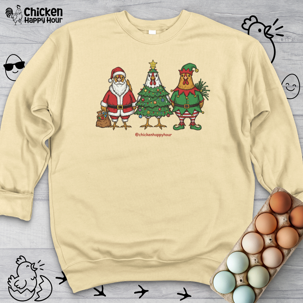 Christmas Chicken Sweatshirt