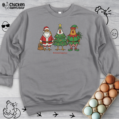 Christmas Chicken Sweatshirt