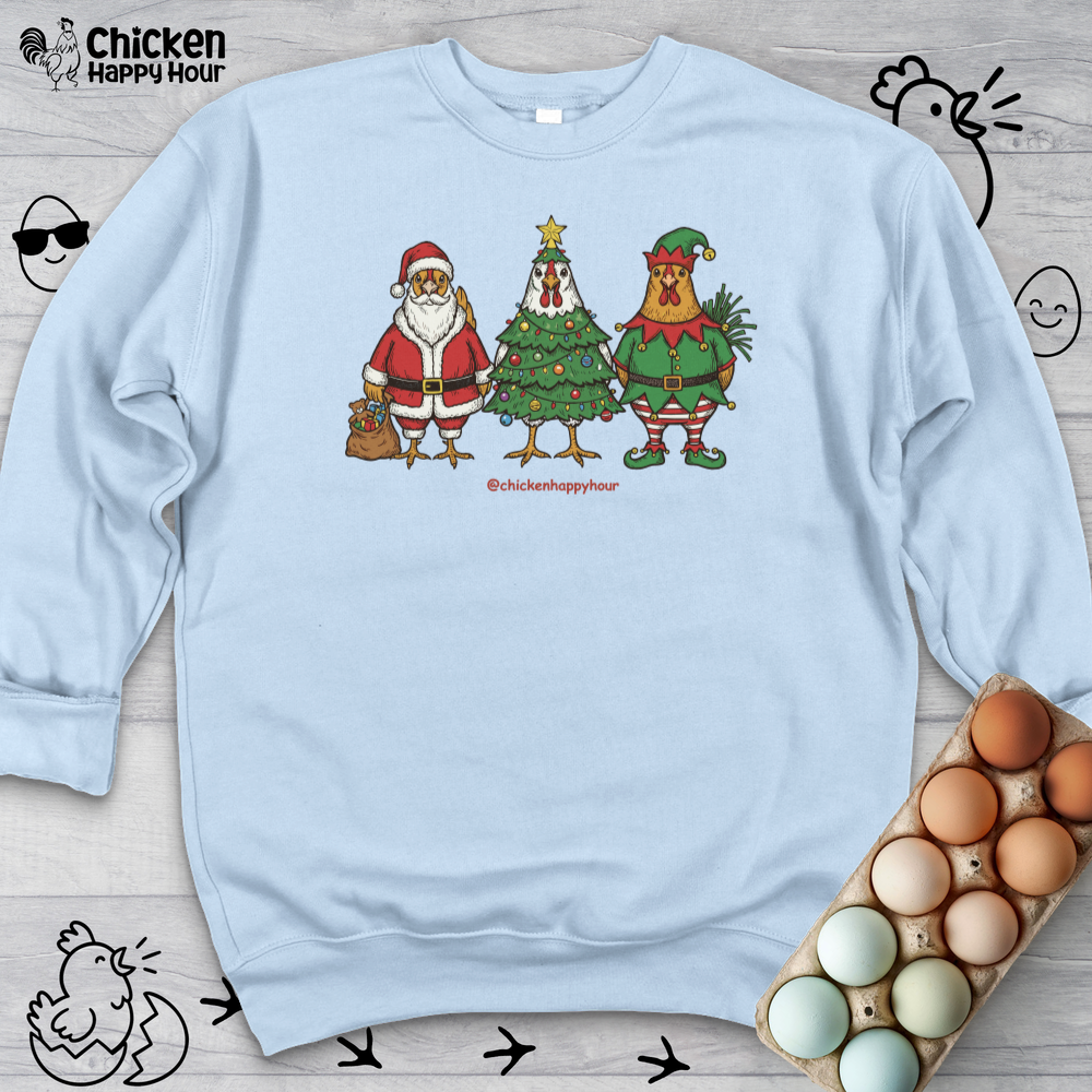 Christmas Chicken Sweatshirt