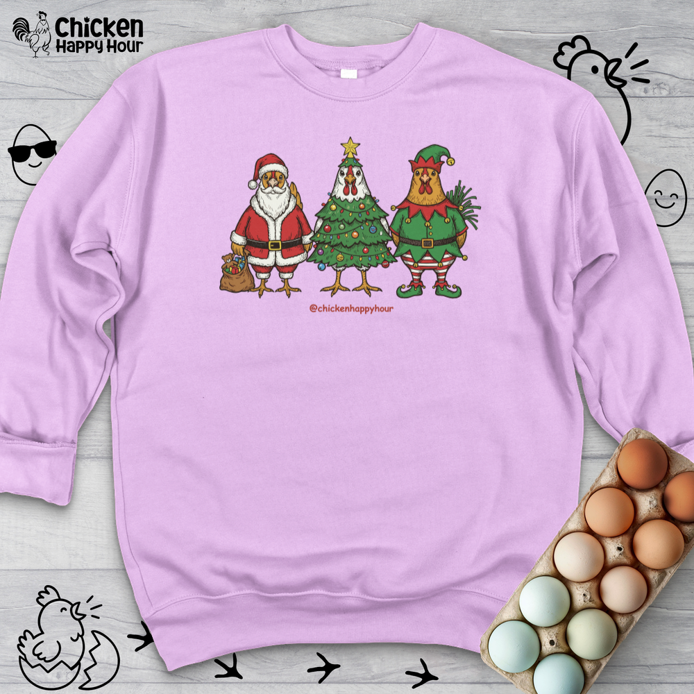 Christmas Chicken Sweatshirt