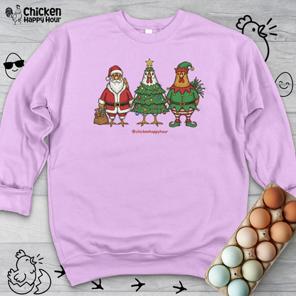 Christmas Chicken Sweatshirt