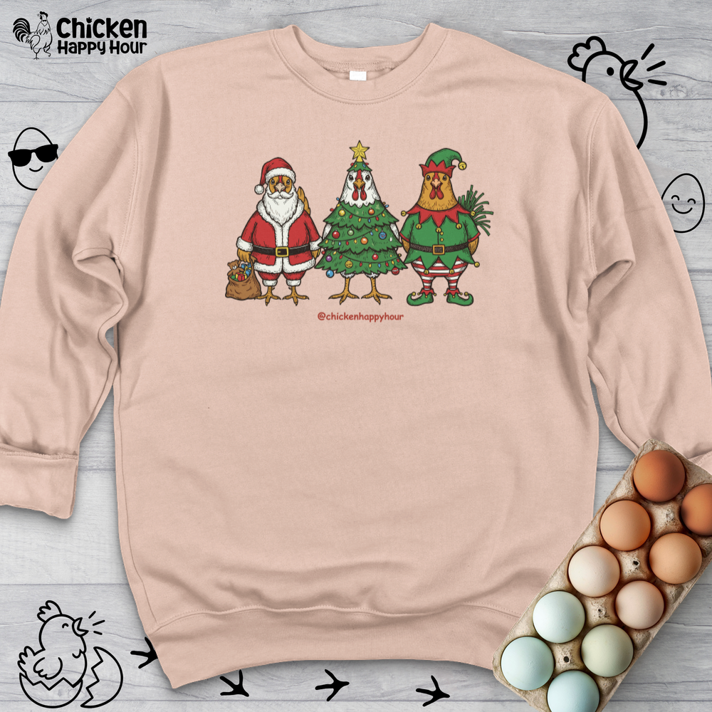 Christmas Chicken Sweatshirt
