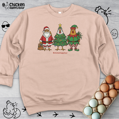 Christmas Chicken Sweatshirt