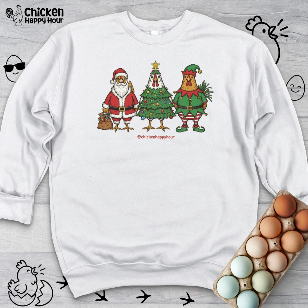 Christmas Chicken Sweatshirt