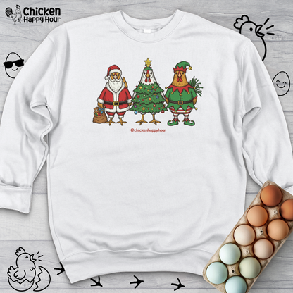 Christmas Chicken Sweatshirt
