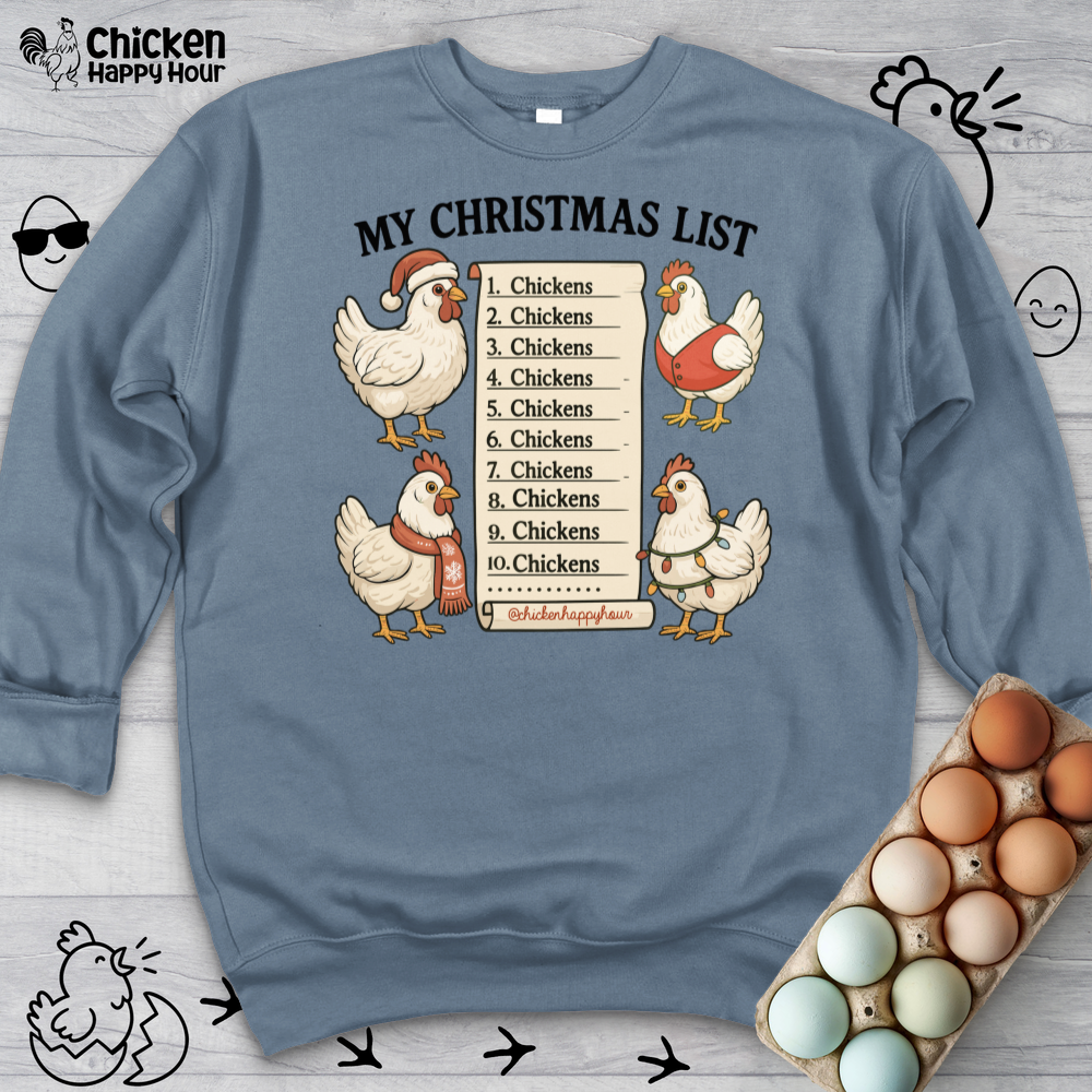 Christmas List Sweatshirt
