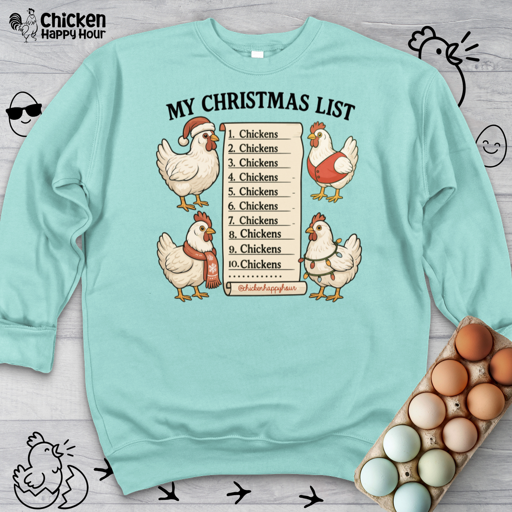 Christmas List Sweatshirt