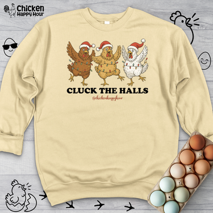 Cluck the Halls Crewneck Sweatshirt
