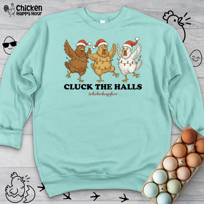 Cluck the Halls Crewneck Sweatshirt