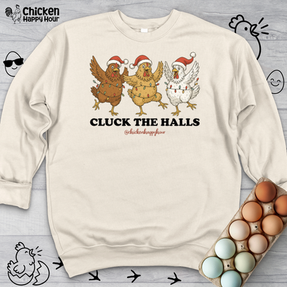 Cluck the Halls Crewneck Sweatshirt