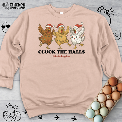 Cluck the Halls Crewneck Sweatshirt