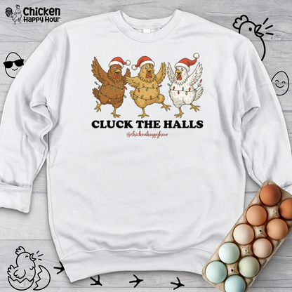 Cluck the Halls Crewneck Sweatshirt