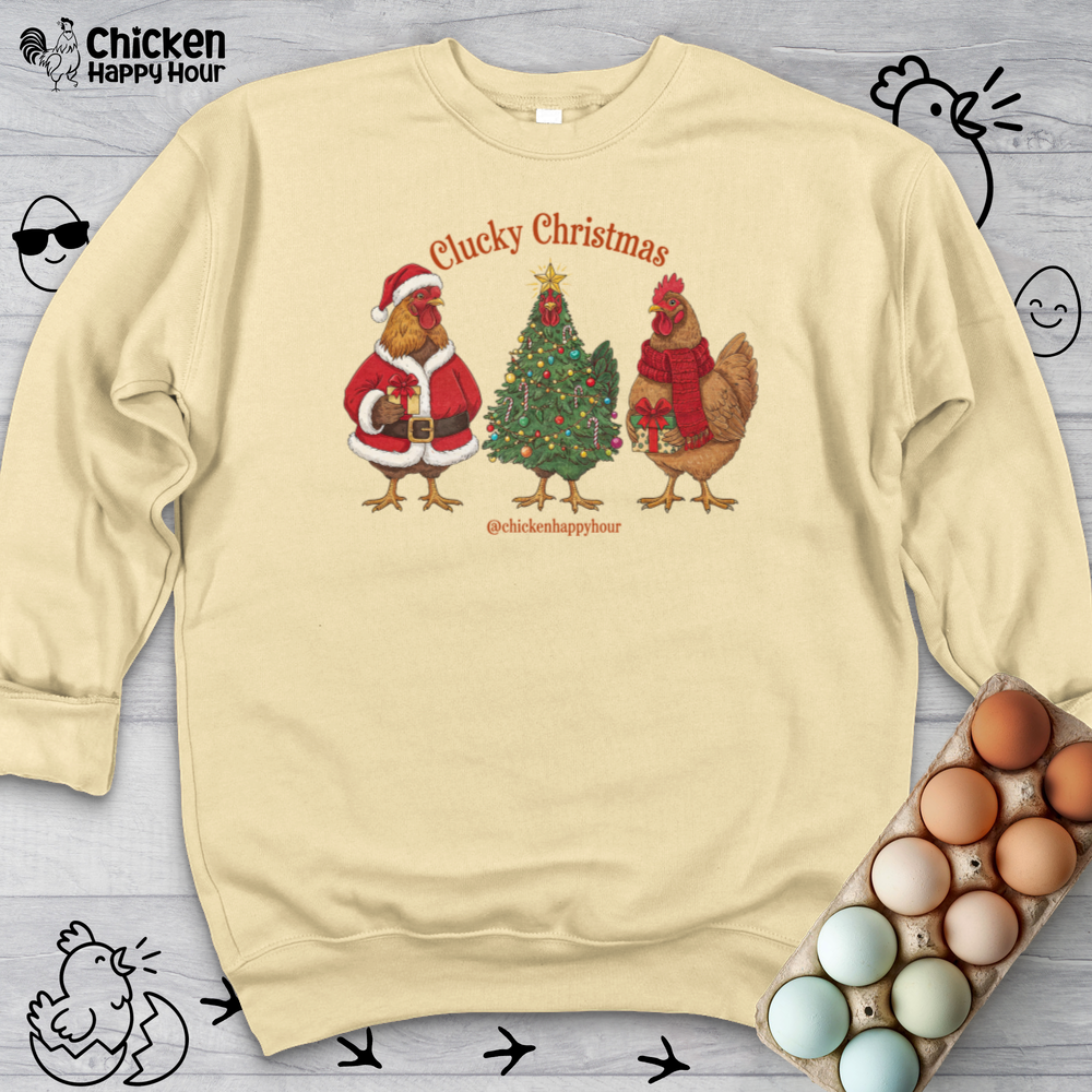 Clucky Christmas Sweatshirt