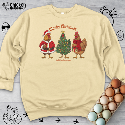 Clucky Christmas Sweatshirt