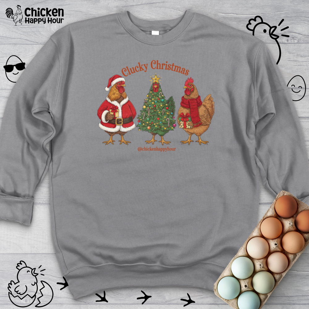 Clucky Christmas Sweatshirt