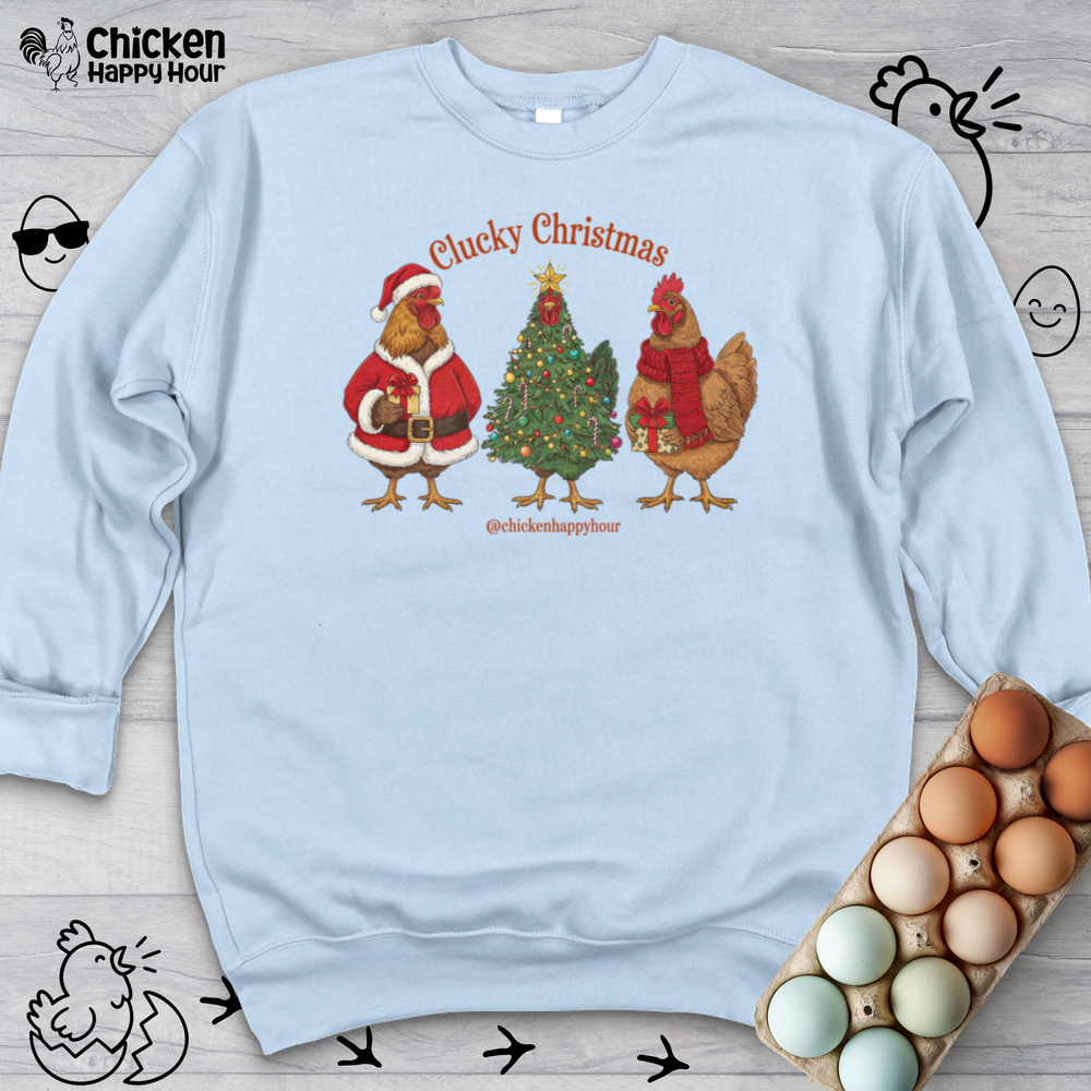 Clucky Christmas Sweatshirt