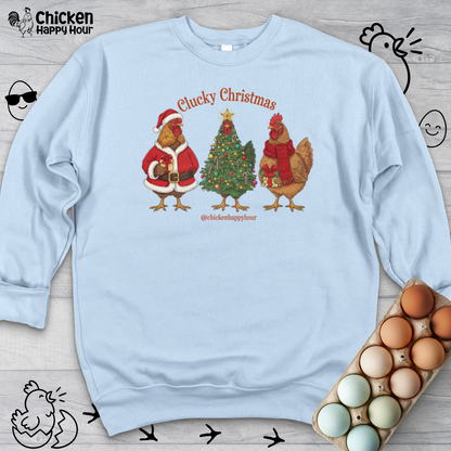 Clucky Christmas Sweatshirt