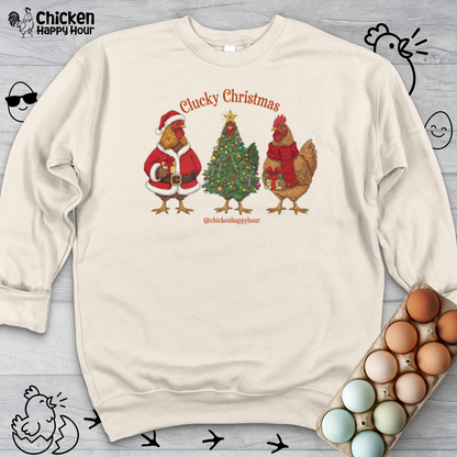 Clucky Christmas Sweatshirt
