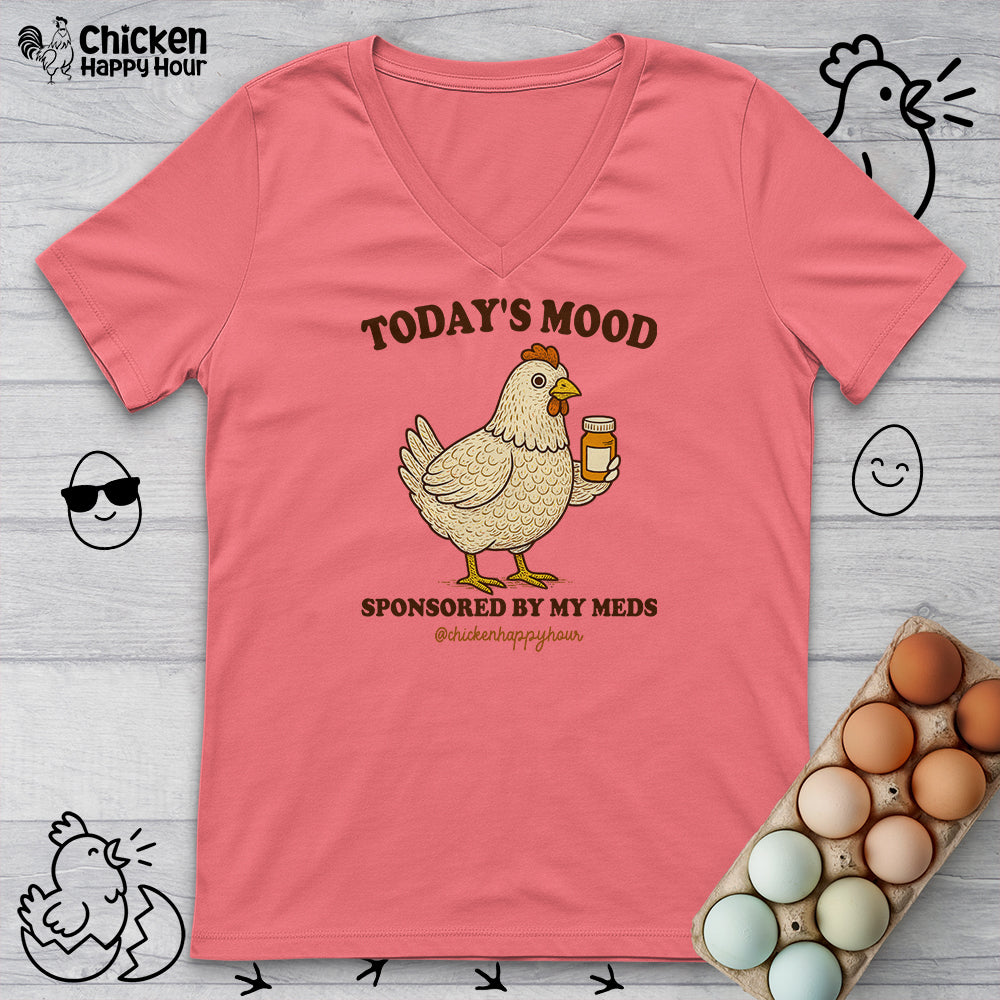 Today's Mood V-Neck Tee