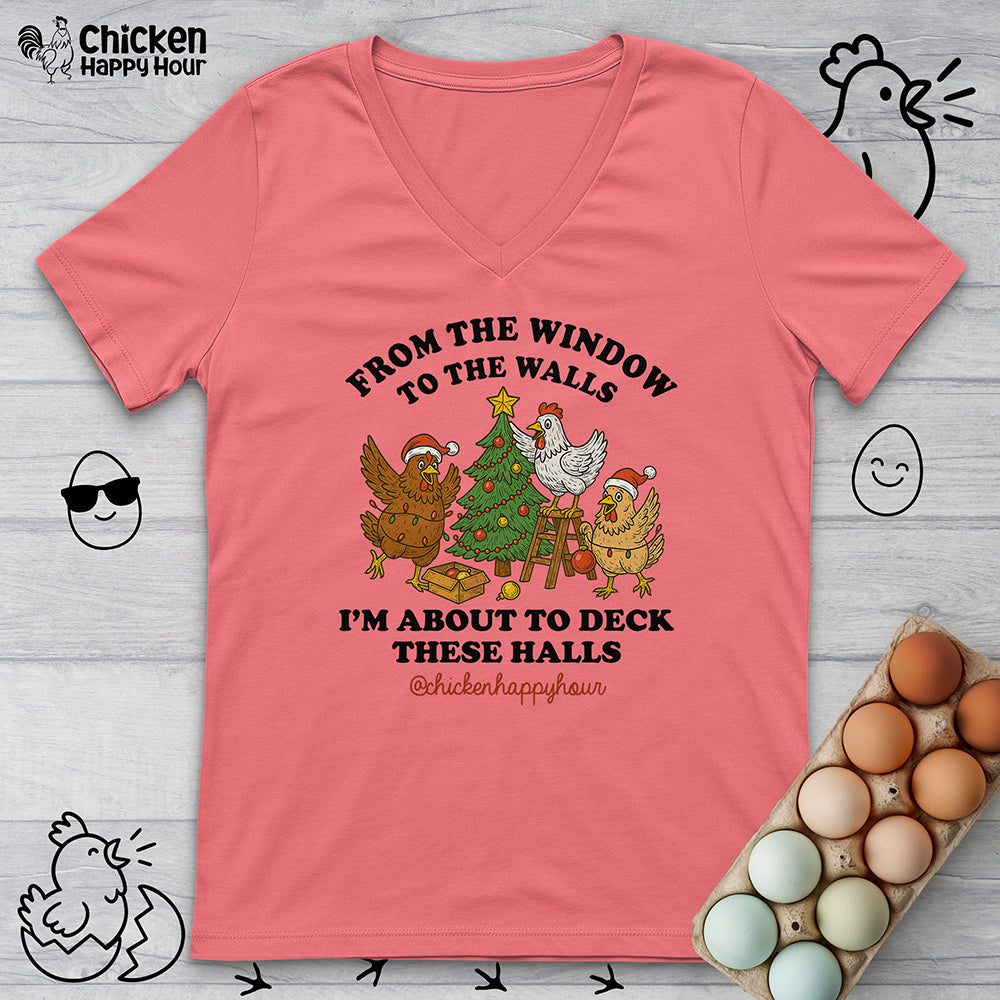 From the Window to the Walls V-Neck Tee